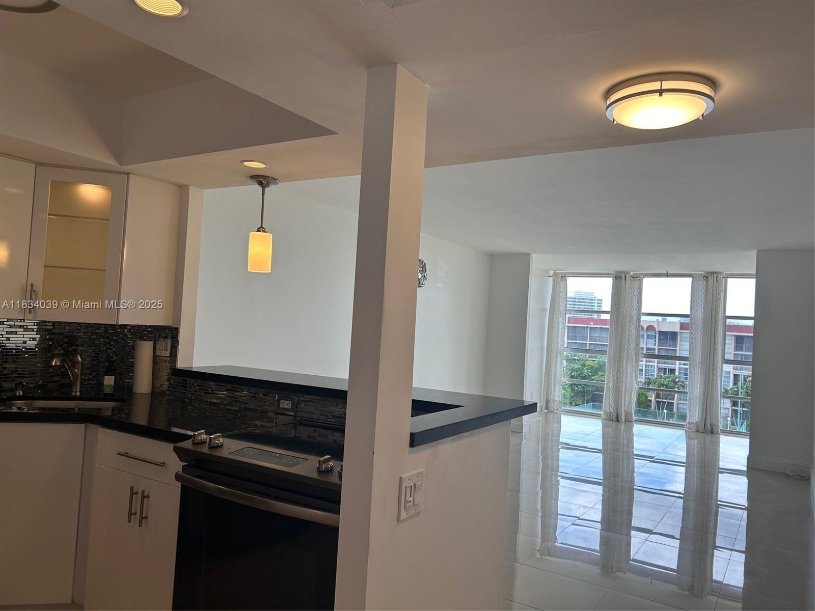 Welcome to your dream condo in Hallandale Beach! This stunning 1 bedroom, 1 bathroom unfurnished unit boasts luxurious features such as granite counters, stainless steel appliances, tile flooring throughout. The in-ground pool provide the perfect oasis for relaxation and entertainment. The office space is ideal for those who work from home or need a quiet place to focus. Enjoy the convenience of TV cable and internet included in your monthly fees. Enjoy the sauna, Tiki Hut, and tennis court for even more recreational options. Located across from a beautiful park, this condo offers the perfect blend of tranquility and convenience. Completely remodeled with modern finishes, this condo is move-in ready and waiting for you to make it your own. Don't miss out on this rental opportunity