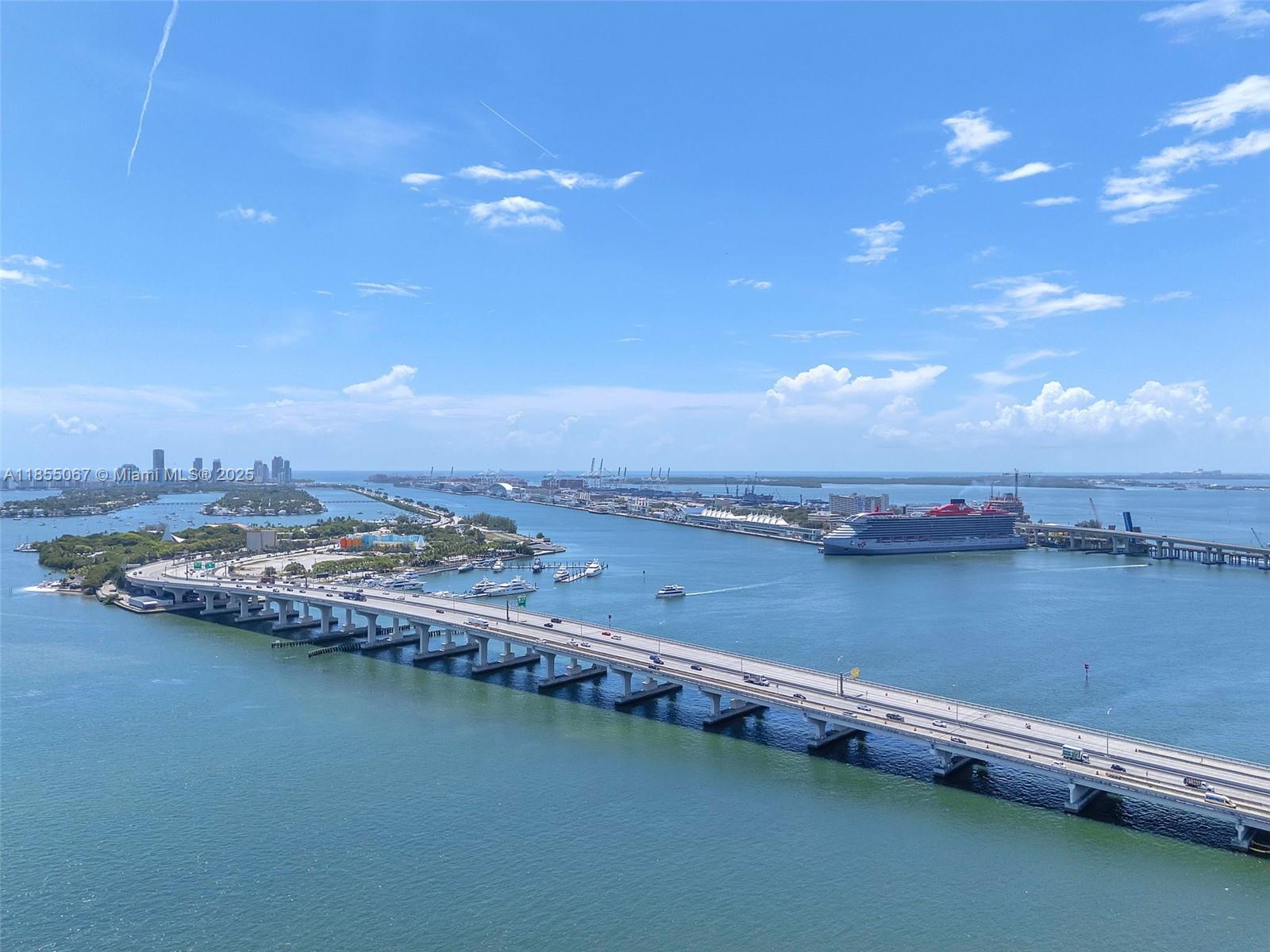 Welcome to your fully remodeled penthouse corner unit at The Venetian Condo in the heart of Miami. This 1 bedroom/1.5 bathroom home with floor-to-ceiling windows offers location with a million-dollar, unobstructed water views of Miami Beach, Biscayne, and the skyline of Downtown Miami. Enjoy a fully equipped stunning kitchen with breakfast bar, brand-new appliances: all-in-one microwave wall oven with air-fryer, in-unit washer/dryer, remote-controlled shades. The spacious master suite features views, remote-controlled blackout shades, a custom walk-in closet for two, as well as a fully remodeled bathroom with dual sinks. With 1 assigned parking spot and a prime Downtown/Edgewater location near the Arts District, Wynwood, South Beach, and the airport, this is luxury living at its finest.