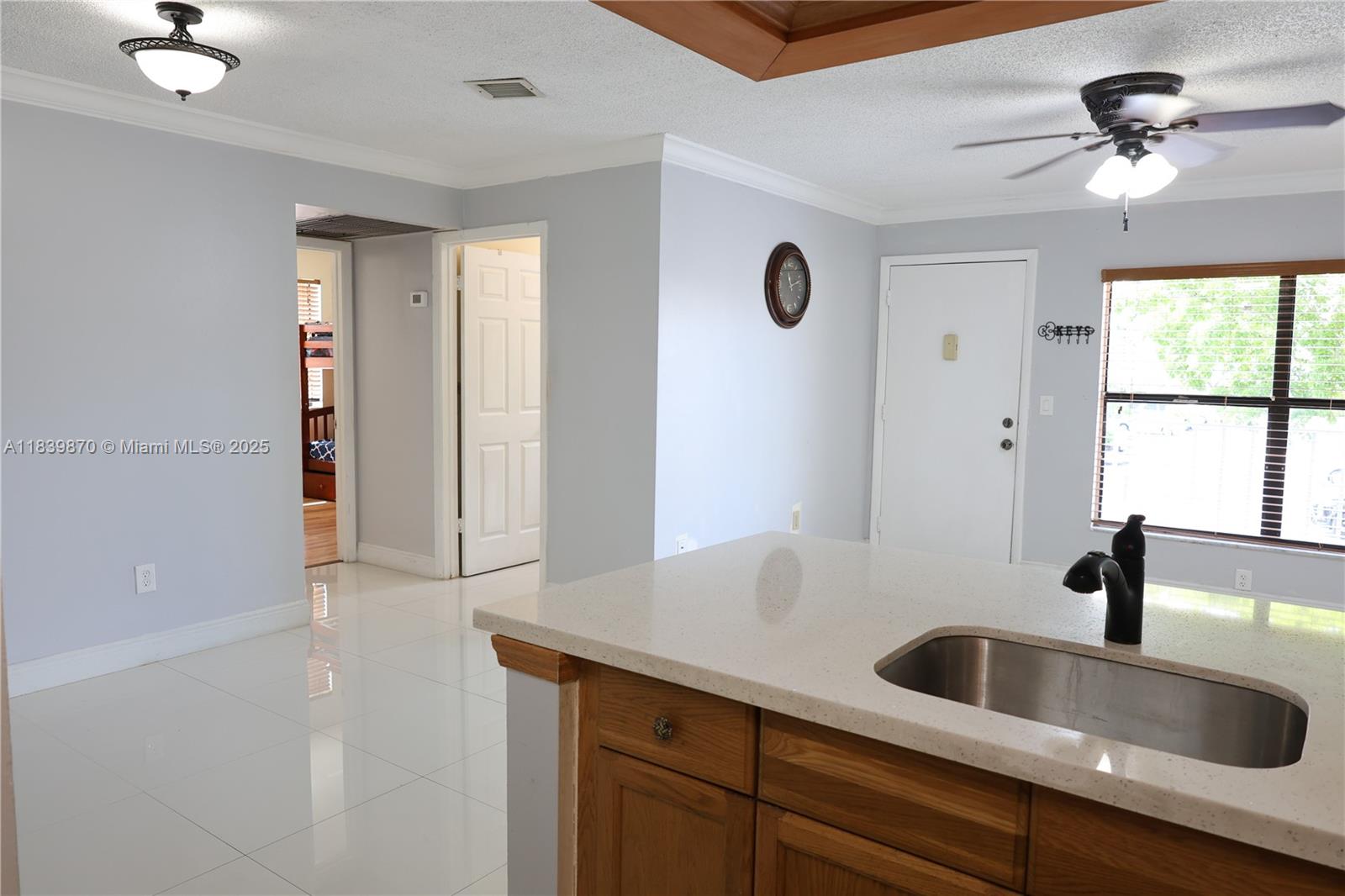 Step into this beautifully renovated apartment in Rozland Condo, featuring 2 spacious bedrooms and 2 modern bathrooms. The unit boasts an open, light-filled layout with sleek tile flooring in the main living areas. Enjoy a stylish kitchen, ample closet space, and a welcoming living area perfect for entertaining. For added convenience, the condo includes a washer and dryer inside. With natural light in every corner, this move-in-ready home offers comfort, style, and functionality in a prime location.