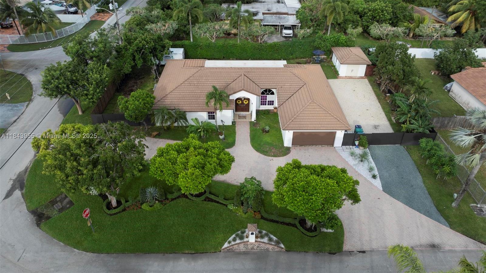 Amazing 4-bedroom, 3.5-bathroom home sits on an oversized corner lot in a quiet, desirable Homestead neighborhood. Features include high ceilings, formal living and dining, large family room, and a kitchen that opens to the patio.Renovated guest bathroom, new A/C (2023), new water heater (2024), 2 yrs old fridge, brand new washer and dryer, and upgraded living room lighting. Custom high-end landscaping with new fencing, gravel pathway, and fruit trees including avocado, papaya, and banana. Huge fenced backyard with room for pool, RV, or boat. Circular driveway and 2-car garage. Close to top schools, expressways, and shopping. No HOA! Check this out now!