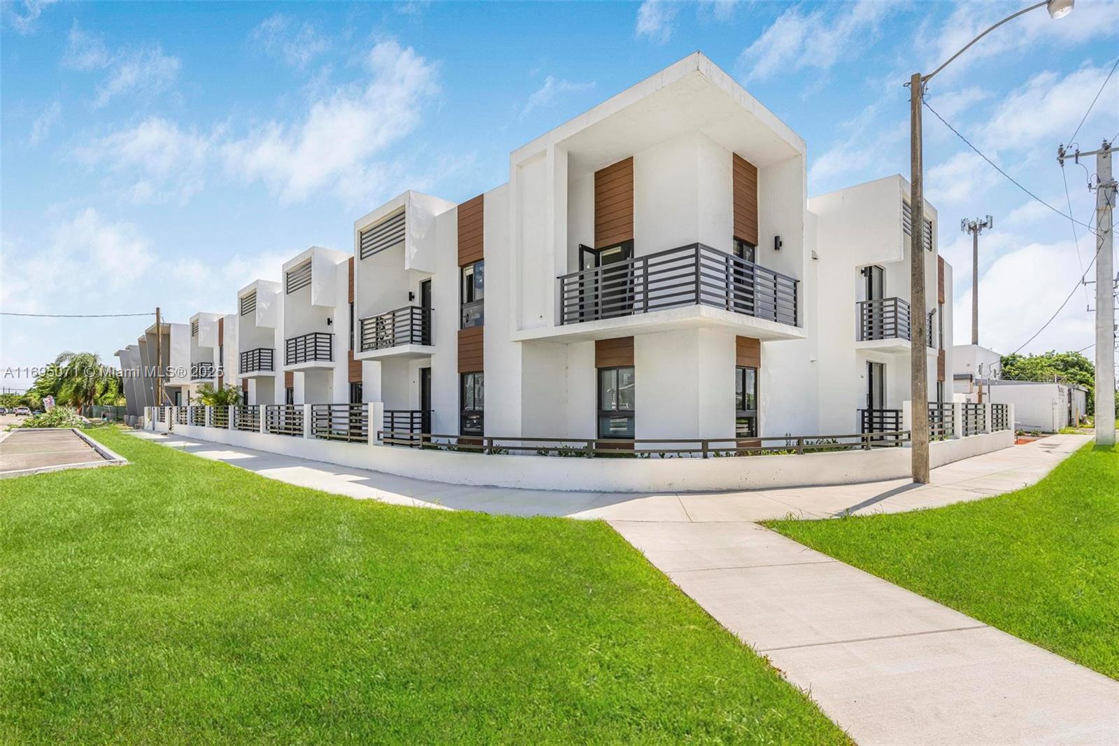 Welcome to Serenity Villas - be the first one to move in into this new build, spacious 2-bedroom, 2-bathroom apartment with 2 parking spaces per unit, stainless steel appliances, quartz countertops, modern samsung washer/dryer as well 2 large bathrooms along with big closets. This residence was carefully designed with high quality finishes, recessed lightning throughout, impact windows & doors and outdoor balcony for relaxation. This home is a perfect combination of functionality, privacy and elegance in convenient location close to US-1. Landlord offers 2 assigned parking spaces free of charge!