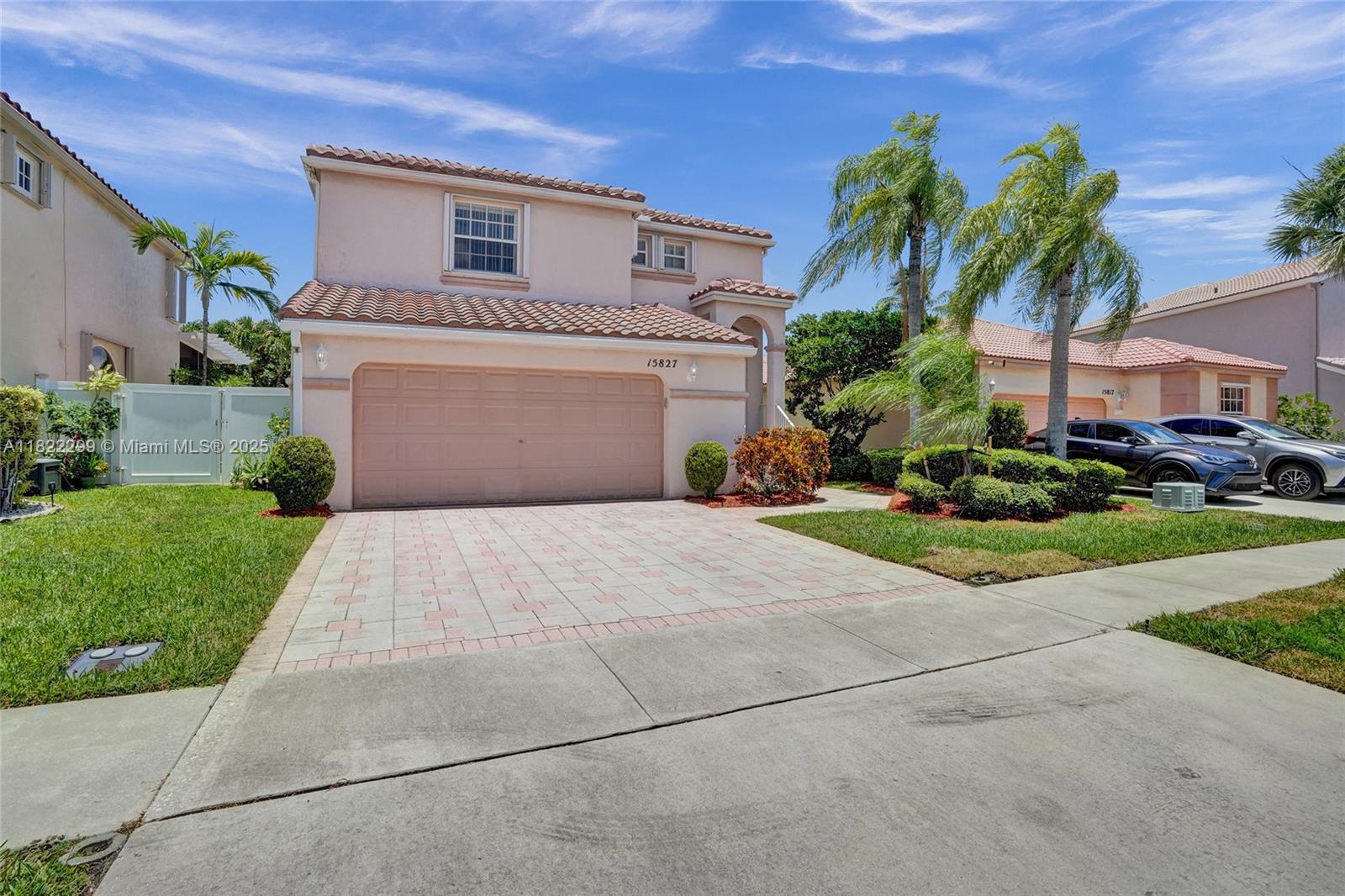 Beautiful single family home located in a highly sought-after gated community! This residence features a spacious and functional floor plan perfect for both everyday living and entertaining. The updated kitchen is equipped with sleek Bosch appliances, ideal for culinary enthusiasts. Enjoy added peace of mind with a newer roof, hurricane shutters, and internet included. Located near top-rated schools, popular shops, and restaurants, with easy access to I-75 and the Turnpike making commuting a breeze. This home offers the perfect blend of comfort, convenience, and location!
