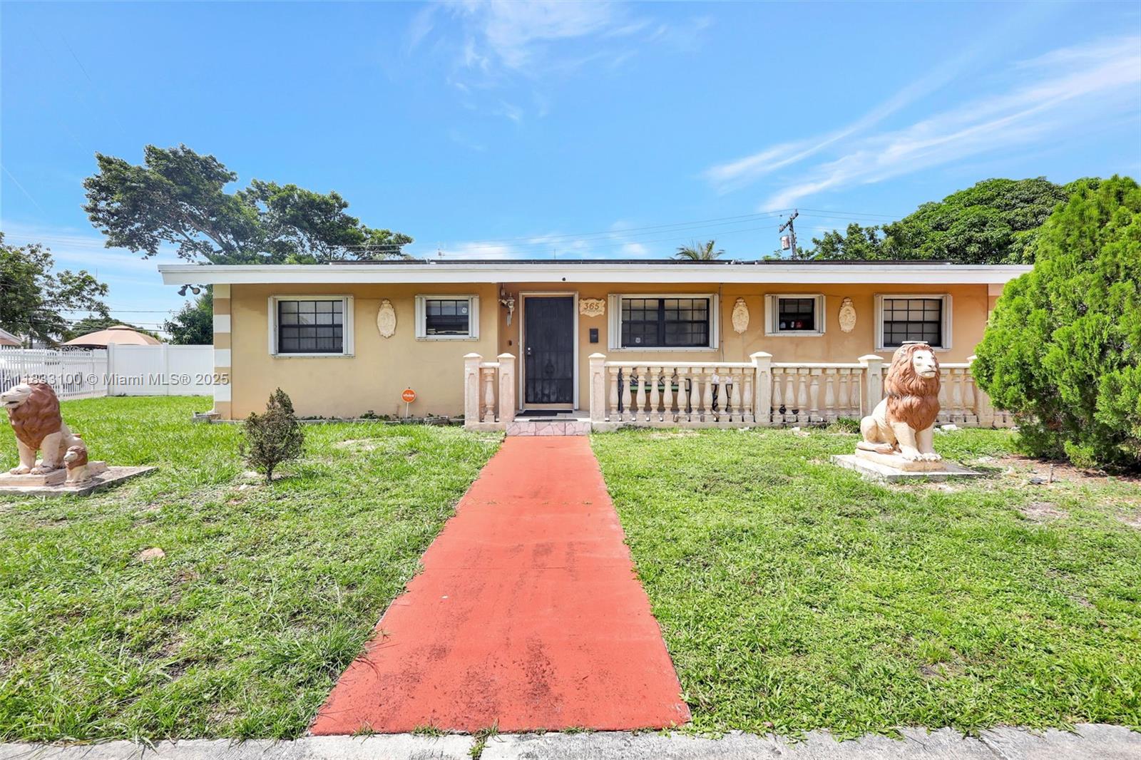 WELL MAINTAINED 3 BED/ 2 BATH HOME IN MIAMI GARDENS. NEW ROOF AND AC UNIT INSTALLED. SOLAR INSTALLED AND PAID OFF. SMALL UPGRADES IN KITCHEN. ADEQUATE STORAGE SPACE IN LAUNDRY ROOM. FENCED BACKYARD IS SPACIOUS WITH PLENTY OF SPACE FOR A POOL. PROPERTY IS OWNER OCCUPIED. PLEASE USE SHOWINGTIME FOR ALL SHOWINGS, 24 HOUR NOTICE REQUIRED.