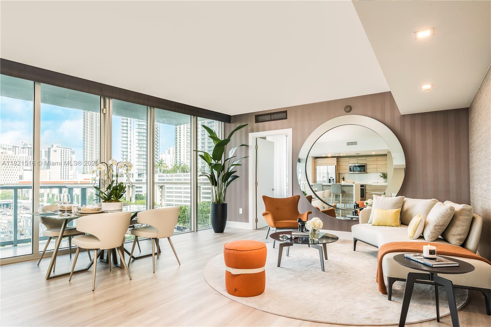 Property for Sale at 185 Sw 7th St 803, Miami, Broward County, Florida - Bedrooms: 2 
Bathrooms: 3  - $857,000