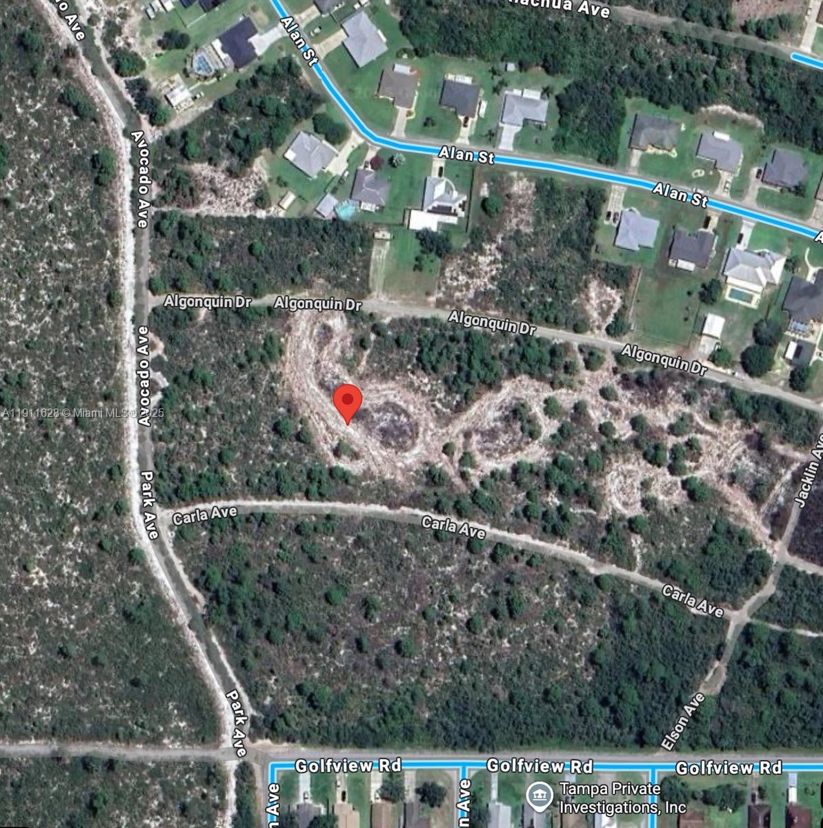 AVOCADO PARK SUB - Land