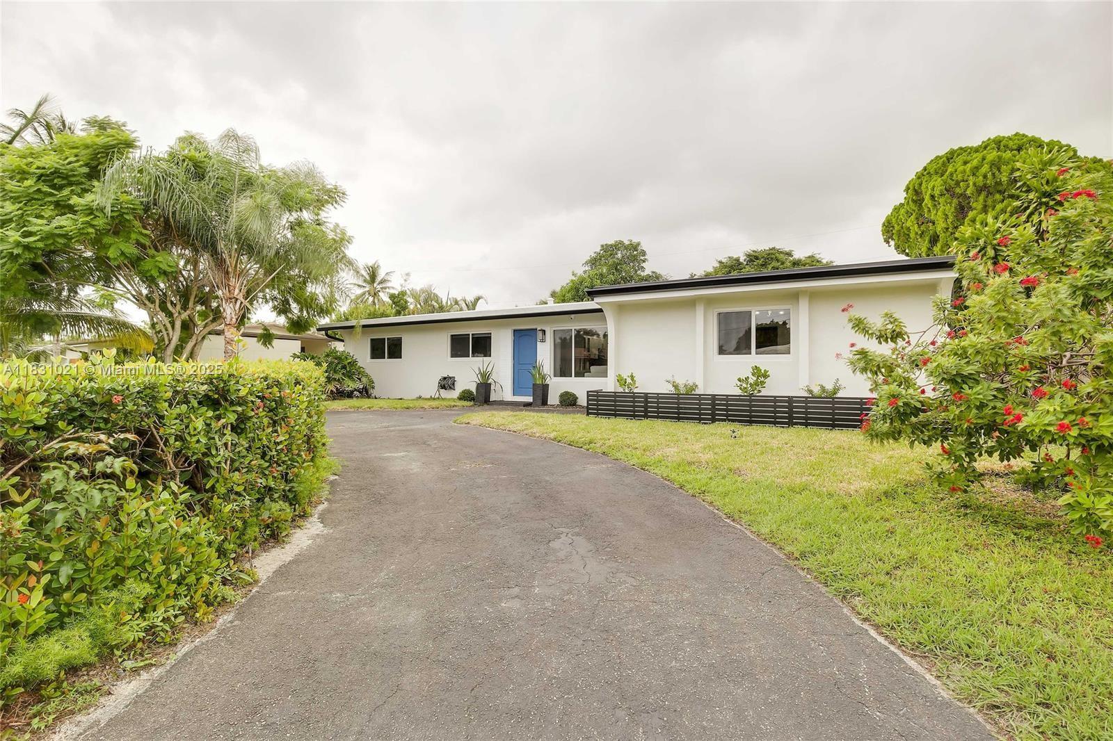 Live Like You Deserve It! Discover this beautifully updated pool home, can be rented fully furnished or not, just 1 mile from the sun-soaked shores of Pompano Beach. This stylish retreat offers a bright, open layout perfect for relaxing or entertaining friends and family. Enjoy peace of mind with brand-new hurricane impact windows, a modern kitchen featuring stainless steel appliances, sleek new bathrooms, updated flooring, and more all designed for comfort and style. A standout is the private 4th bedroom suite with its own entrance, full bath, kitchenette, and walk-in closet, ideal for guests, a home office, creative studio, or even an independent living space. Best of all, there’s no HOA, so you can make the most of your time here.