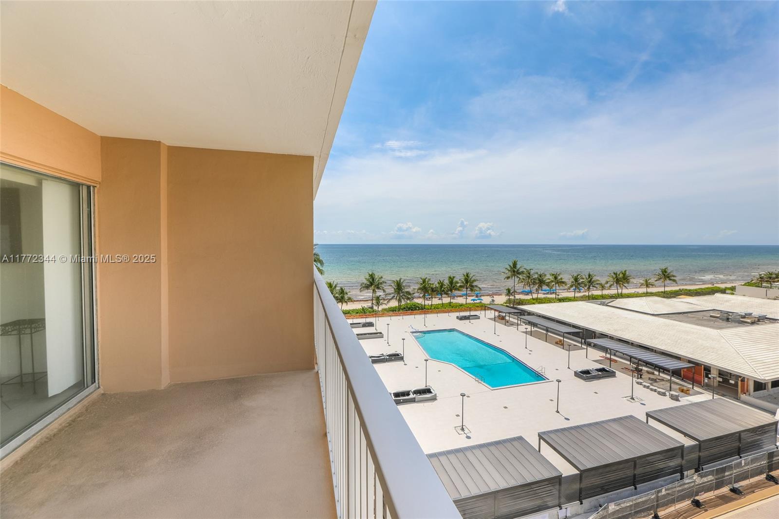 STEPS to the beach in the PRISTINE bldg. in a RESORT style condo with AMAZING unobstructed Ocean-Pool views,you can hear the waves,with Southern exposure in a convenient furnished unit close to other facilities.Big Balcony,4 bldg complex on Ocean Drive,3 walkin closets,2 heated pools,2 lighted tennis & pickleball courts,putting golf,golf swing net,billiards,ping pong,card rooms,2gyms,courtesy bus,BBQ grill,sun deck,shuffleboard,2 restaurants & mini marts,marina to relax-boat doc,snack bar at oceanside new pool deck area,24hr security,social events,Free WIFI,AC electric/hot & cold water/high speed basic cable included in Maintenance.Easy drive to SOBE/ FT.laud.Near casinos,racetrack,malls,house of worship,banks,hospitals,parks,supermarkets.In HOUSE MAINTENANCE servicess.Make an offer today
