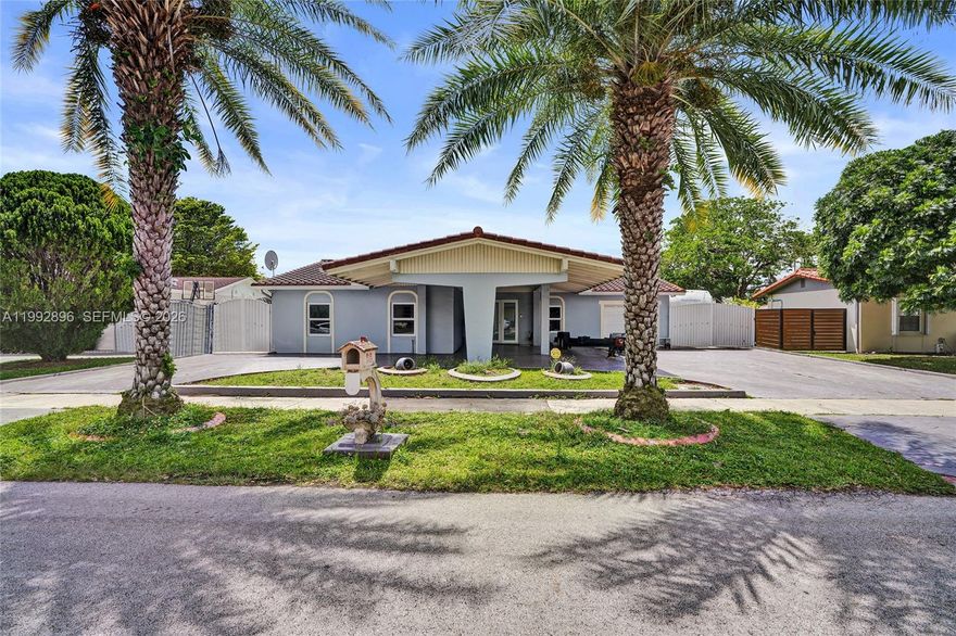 STUNNING MODERN 4 BEDROOM POOL HOME – MOVE-IN READY!
This beautifully upgraded 4-bedroom, 2-bath home offers the perfect blend of style, comfort, and functionality. Featuring a spacious open living area plus a family room, ideal for entertaining and everyday living. Enjoy peace of mind with impact windows and doors, newer roof and A/C, and sleek stainless-steel appliances.

The exterior is just as impressive with a garage, circular driveway for ample parking, and a HUGE backyard complete with a sparkling pool and gazebo—perfect for hosting, relaxing, and enjoying the Florida lifestyle.

THIS ONE WILL NOT LAST – SCHEDULE YOU'RE SHOWING TODAY!
