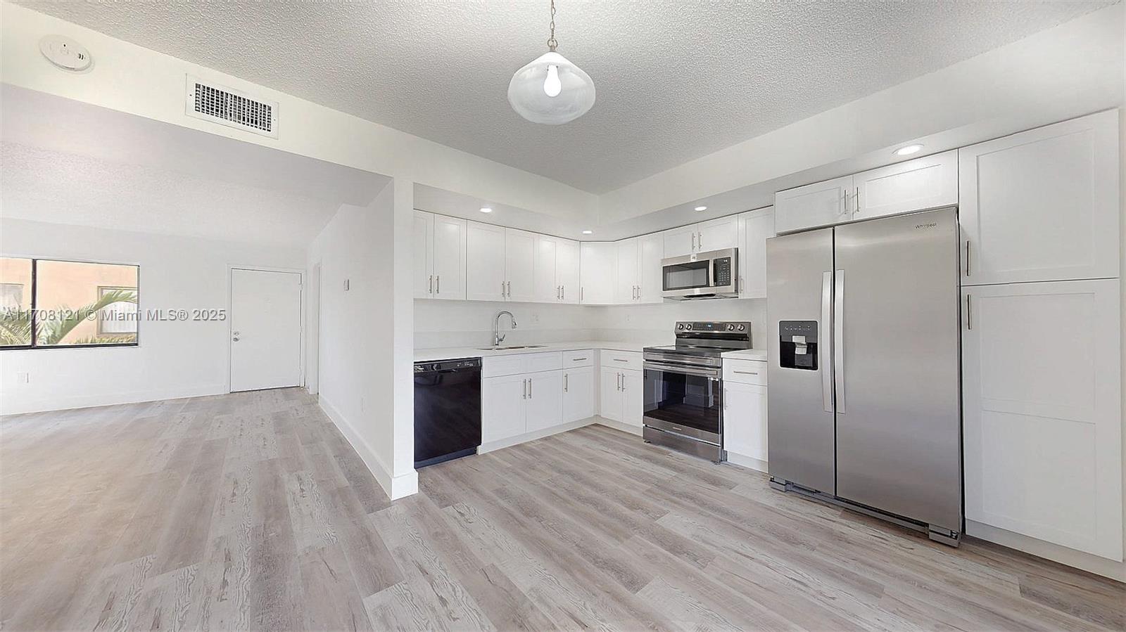 Master Insurance with 100% cover
Remodeled and updated 3/2 Apt. As you step inside you will be greeted by a spacious and airy living room filled with natural light. The neutral color floor adds a touch of warmth. All new doors. New kitchen cabinets and new countertops with ample storage space. The open concept design allows you to interact with guests while cooking. Screened balcony looks to the pool and garden areas. Horizons West Property Owners Association $171.90. Horizon West Condominium No 2 Association $533.10. Seller to pay Special Assessment at closing.