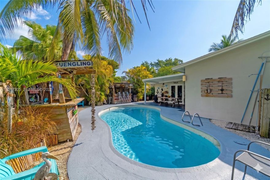 Great investment, fully renovated paradise in cutler bay 3/2 pool house, no HOA, 2 minutes from Florida turnpike, 5 minutes from southland mall, impact windows, AC 2019, Roof 2019, Luxury blinds, guest house, Covered patio, 4 parking spots. House its 3/2 plus detach space 1/1, please request your appointment 24 hours before.
