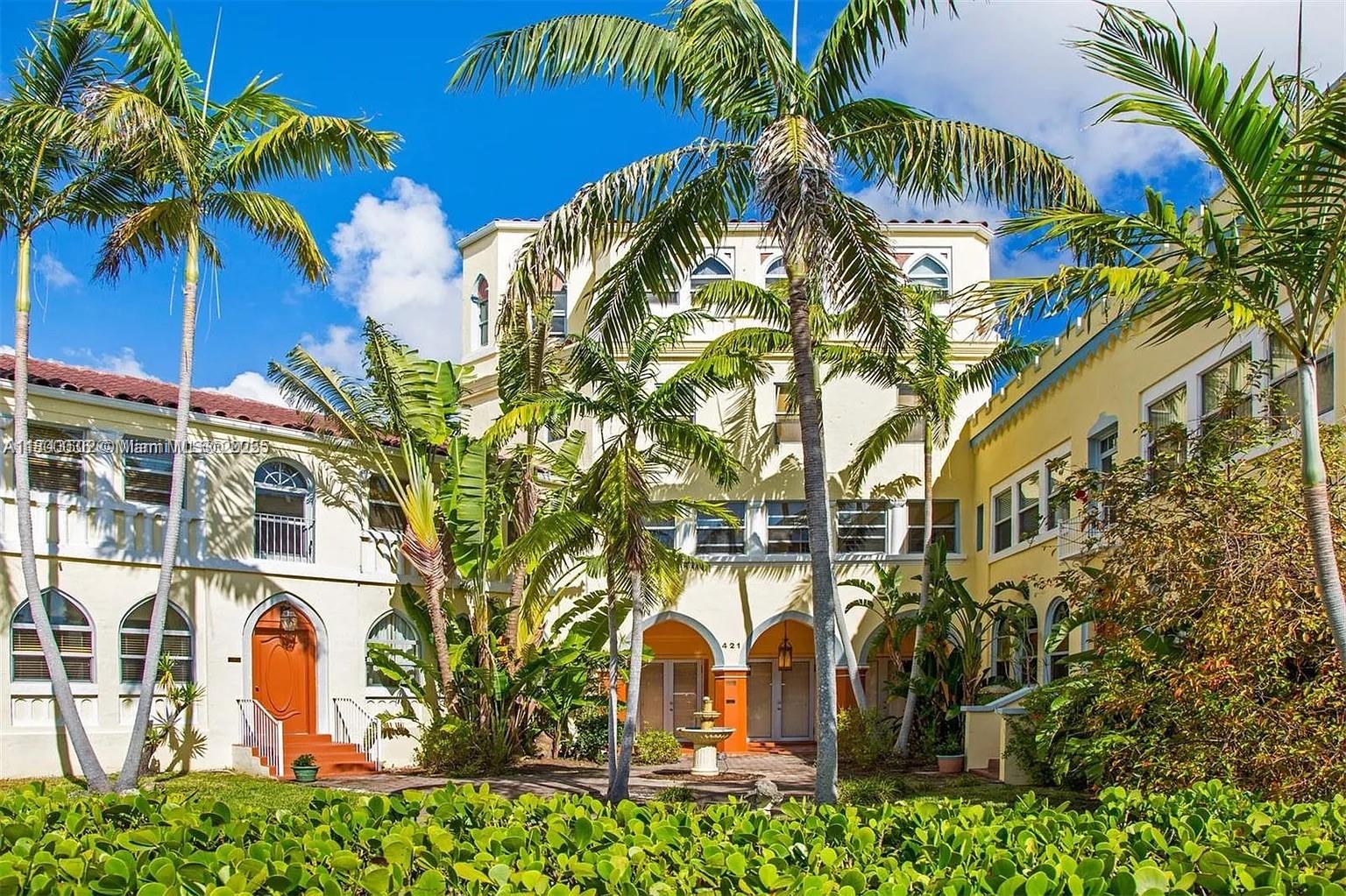 Rental Property at 421 Grand Concourse 8, Miami Shores, Miami-Dade County, Florida - Bathrooms: 1  - $1,650 MO.