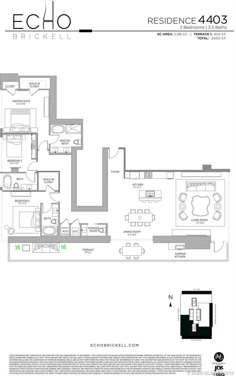 ECHO BRICKELL CONDO - Residential Lease