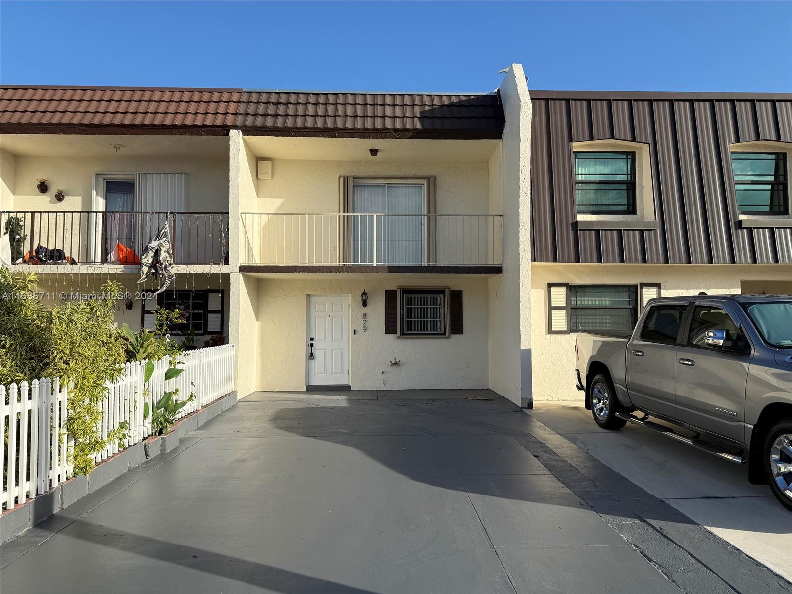 Completely rehabbed beautiful Townhome in a prime location of Hialeah/Miami lakes. Property has washer and dryer and large covered private terrace. No HOA.