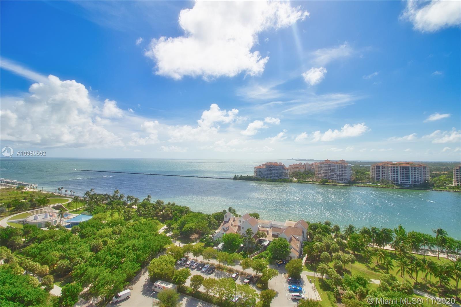 LEAST EXPENSIVE 3 BEDROOM WITH DIRECT OCEAN VIEWS IN THE SOFI NEIGHBORHOOD. S.E. corner unit with direct stunning views of the ocean and the intra-coastal from every room in the apt. This corner unit is the largest floor plan in the building offering 3 bedrooms and 3 full baths. Watch the cruise ships sail out to sea on either of the 2 balconies. The building is in the final stages of a major renovation encompassing new pool deck, tennis courts, landscaping, interior hallways and fitness center.