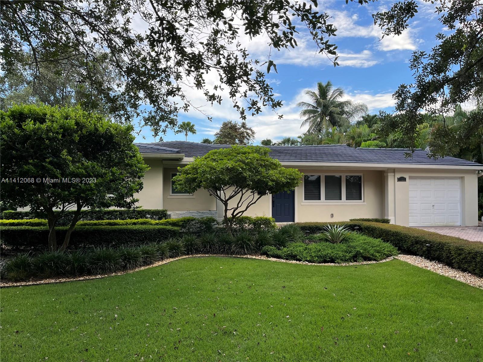 Perfection is South Gables. Designed to entertain, this updated home with a new heated pool and outdoor kitchen welcomes all. East of US1 and near University of Miami, the location provides quick access to the central business districts of both South Miami and Coral Gables, as well as Brickell and Downtown. The entire home was recently updated including the brand new kitchen. Marble floors in the living areas and wood floors in the bedrooms. Impact windows and doors. A functional one-car garage that also has an AC unit that currently is used as a gym. Gas-powered generator that can power the entire house. Laundry room. Large closets. Tree-lined street. Move in, and begin to enjoy.