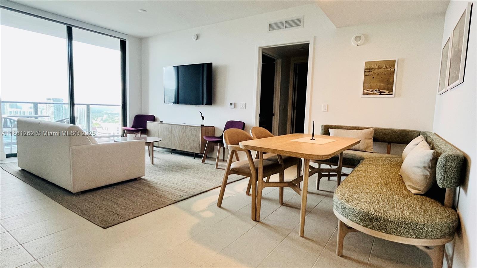 For Sale – Stunning 2 Bed / 2 Bath corner unit at Apt 4605 in Gale Residences & Hotel, Miami Beach. Fully furnished with a split floor plan, this high-floor unit features floor-to-ceiling windows and a large wraparound balcony with breathtaking ocean, city, and skyline views. Enjoy resort-style amenities including a rooftop pool, gym, spa, 24-hour concierge, valet, on-site restaurant and cafeteria, plus full hotel services. Located steps from the beach, shopping, and nightlife. Short and long-term rentals allowed, making it a perfect investment property with excellent rental income potential. A rare opportunity in a great neighborhood.