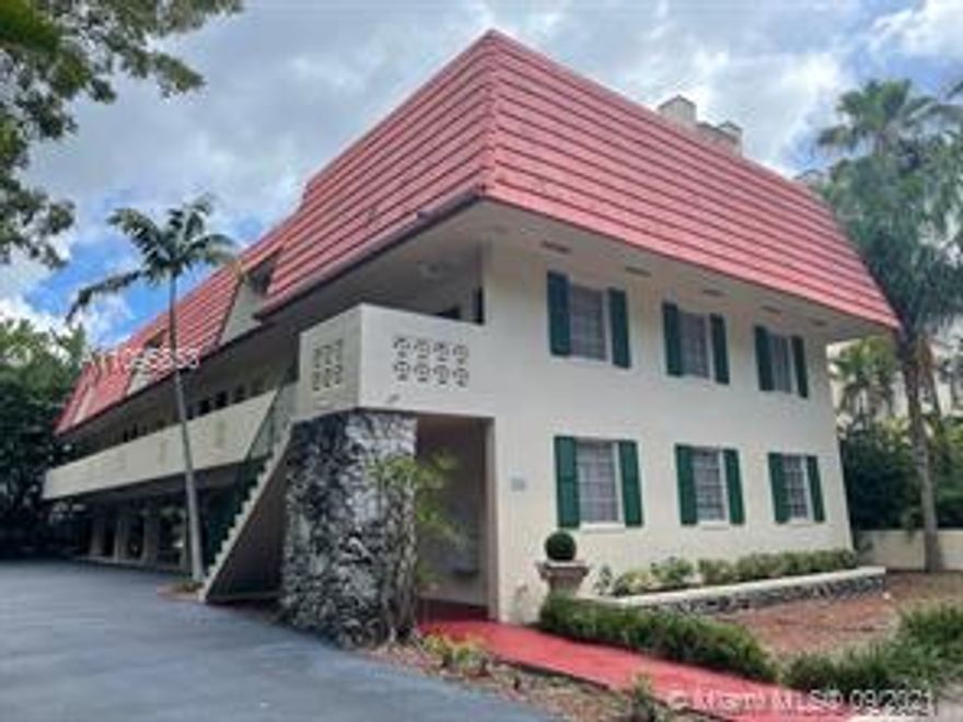 Beautiful 2 bedroom 1 bath condo available for immediate occupancy.  Freshly painted, light and bright with tile throughout.. Conveniently located on the first floor of a small boutique building with only 8 residences... this unit is comfortable and offers a spacious layout, complete with assigned parking, bonus storage and on site laundry.  Perfectly located just steps away from everything Coral Gables has to offer!  For showings and additional information contact the listing agent today!  This unit will not last, call now!
