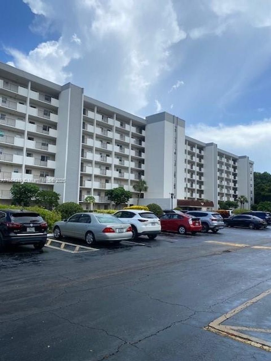Large 2-bedroom 2-bathroom condominium on the golf course. Guard gated complex. 1st floor unit. Covered screened patio. Washer / dryer in unit. It is a "55+" development. Property is being sold "As Is". Call listing agent for details. Use "Showing Time" for showing instructions