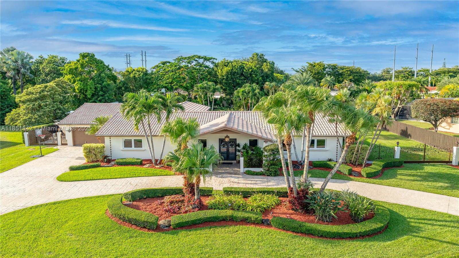With eldest off to college, NOW is your chance to make this YOUR home! Sprawling 5-beds, 3-baths gem offers nearly 5,000 sf under roof with resort-style living. Seamless indoor-outdoor flow, lush half-acre manicured fenced lot, perfect for unforgettable pool parties & memory-making gatherings. Outdoor bar, sitting area under spacious attached gazebo. Two huge master suites with private baths; cabana bath brand new. Cook like a pro in new white designer kitchen featuring side-by-side fridge, double wall ovens & wine cooler. Flex room for nanny/ office, plus a chic coffee bar room. And the 4-car garage? A rare find. No HOA. No flood insurance zone. At under $2M in The Falls: don’t walk, run. 24 hour notice please. Minutes from top hospitals, great schools. Sophistication & Value calls!
