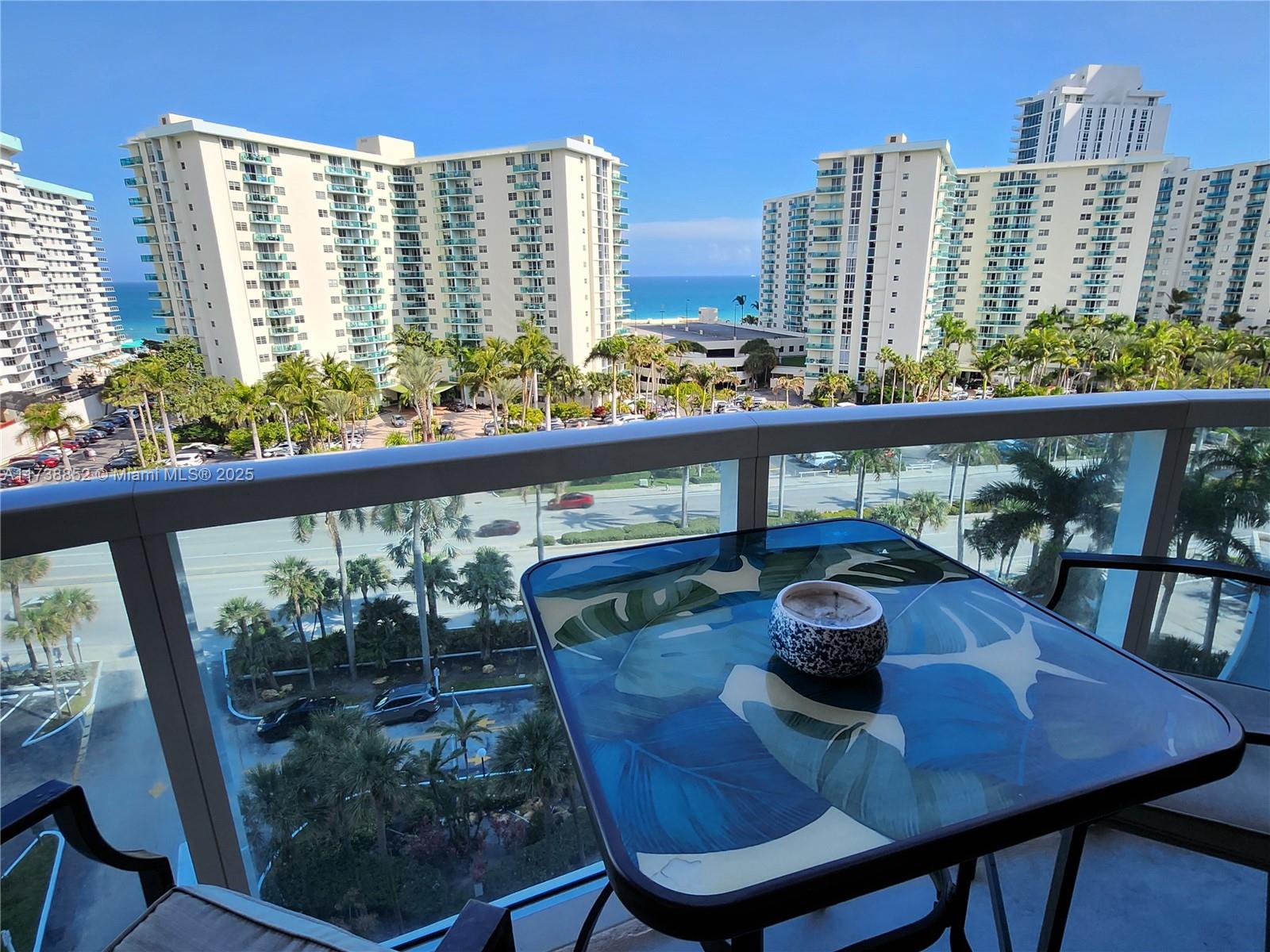 This beautifully and remodeled waterfront condo will not last! Located in the Hallmark of Hollywood building, this is a 2 bedroom with 2 bathroom unit that has amazing water views. Newer A/C, water heater, kitchen, floors and electrical. The condo is turnkey with impact windows and doors and FHA approved and allows immediate rentals. Amenities include 24/7 security, a heated swimming pool, gym, billiards, sauna, movie theater, and a cards room. The beach is just across the street! Close to Publix, shops, restaurants and a synagogue is being built close by. Don’t miss out on this wonderful opportunity to own a piece of paradise!