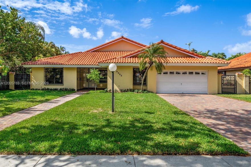 Charming 4-bedroom, 3-bath residence in the heart of Kendall, ideally set on a tranquil lakefront lot with expansive outdoor space. This inviting home offers a flexible layout with bright living areas, spacious bedrooms, and great potential to personalize or enhance. The generous lot provides ample room for outdoor entertaining, a pool, or future expansion, all while enjoying peaceful water views. Whether you’re seeking a comfortable primary residence or a smart investment opportunity, this property delivers both lifestyle and long-term value in a highly desirable location near top schools, parks, shopping, and dining.