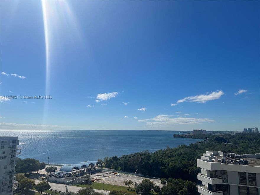 Spectacular, unobstructed water views of Biscayne Bay from beautiful, bright, fully furnished 1bed/1 bath, 1 assigned parking space located in Metropolitan Condo in South Brickell. All new, stainless steel appliances, double sink bathroom, new washer and dryer, specious, brand new walk-in closets, marble floors in the kitchen, living room and bathroom, impact windows and ceiling to floor sliding balcony door. Building amenities include 24 hour security, concierge, valet parking, cafe/convenience store, ATM, media room, pool, BBQ, gym, tennis court, sauna, jacuzzi. One month condo security deposit and $350 dumpster fee as per Association’s requirements. Conveniently located in a close distance to I-95, the beaches, Brickell Financial District, Key Biscayne and Coconut Groove.