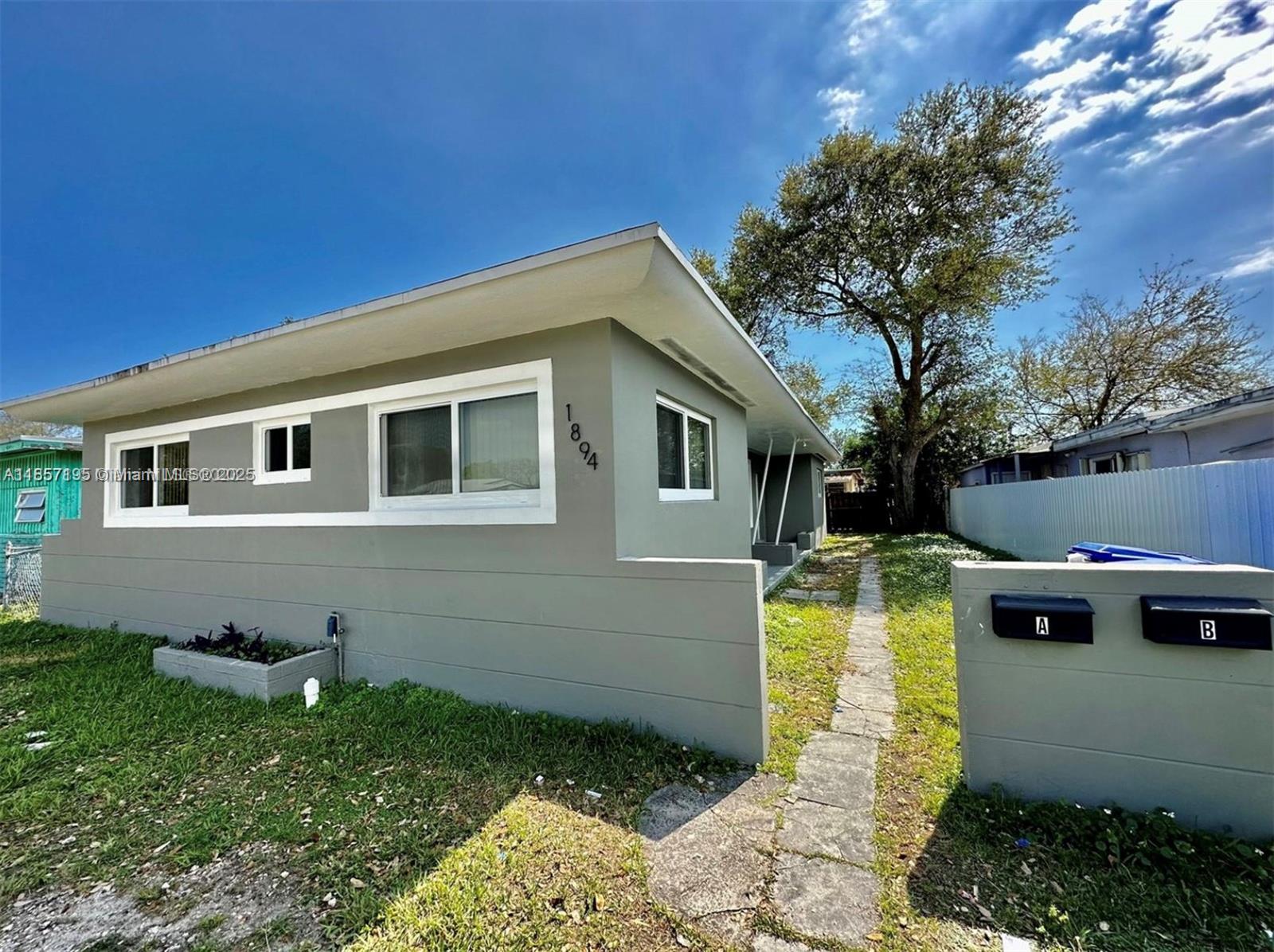 Welcome to this recently updated 2-bedroom, 1-bath front unit in a well-kept duplex. Bright living spaces with a fresh, modern feel throughout. Enjoy the convenience of a private washer and dryer, two dedicated parking spaces, and no HOA. Centrally located near downtown Miami, Wynwood, Miami Design District, Miami International Airport, beaches, and I-95 help make this a wonderful place to call home!