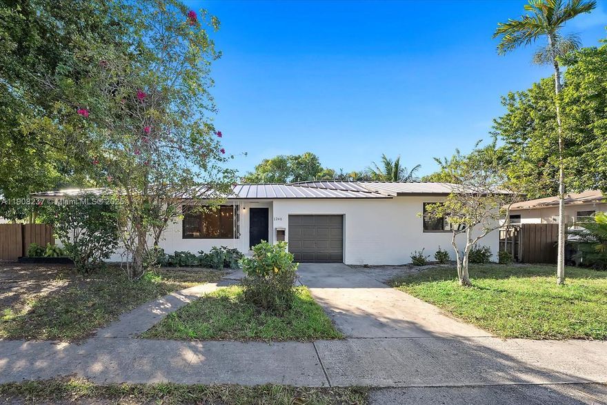 Move In Ready! Beautifully renovated 3/2 home just north of Biscayne Park. Open concept modern kitchen and living space allows for lots of natural light to come in, large bedrooms, and a large garage with bountiful storage. The home features brand new hurricane impact windows, a brand new metal roof, elegant flooring, and fixtures. Outside, enjoy a private fenced in yard perfect for relaxation or entertaining. Nestled in a peaceful neighborhood with quick access to shopping, dining, and major roadways on Biscayne Blvd. Just a few blocks from Publix, WholeFoods, and Target. This stunning home is ready for move in right away! Don’t miss it, make it your own — schedule a visit today! Required: background check, first, last, and security. All offers welcome!!