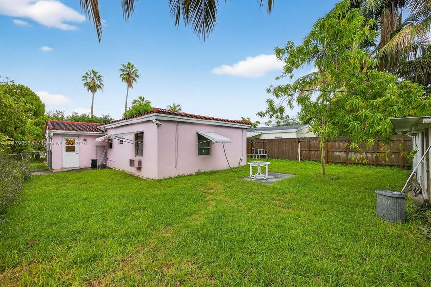 Discover this prime investment opportunity in North Miami Beach. This charming 1956 single-family home offers a cozy retreat with 2 bedrooms, 1 bathroom, and 880 square feet of living space. Situated on a spacious 5,850 square foot lot, it provides ample outdoor space for relaxation or potential enhancements. Ideal for both first-time homebuyers and savvy investors, this property's versatility is matched by its prime location. Just 10 minutes from the stunning Sunny Isles Beach and Haulover Marina, it offers easy access to outdoor activities. Additionally, it's conveniently located only 20 minutes from both Fort Lauderdale and Miami International Airports, ensuring seamless travel connectivity. Don't miss this chance to own a piece of this desirable area.