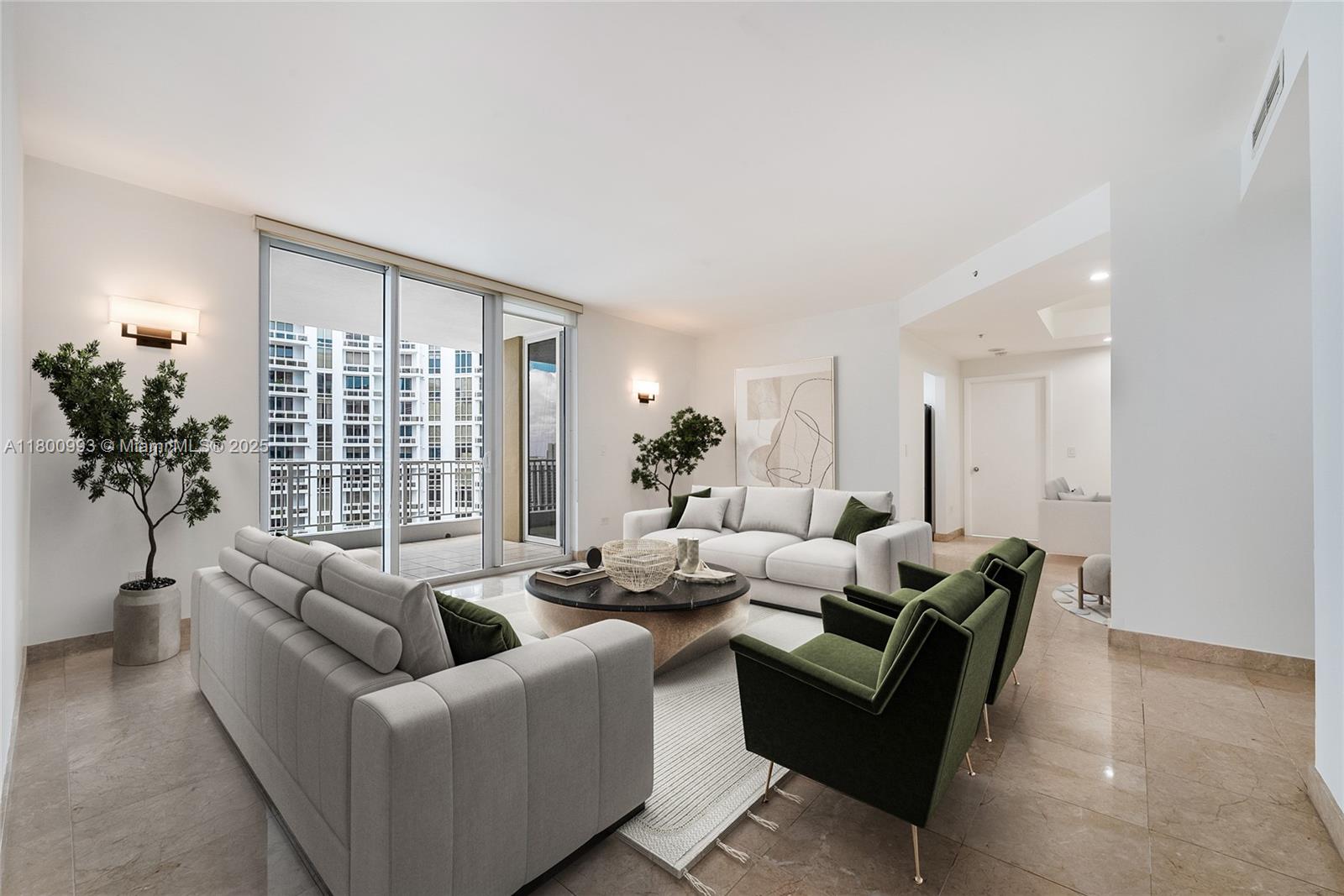 Rental Property at 801 Brickell Key Blvd 2808, Miami, Broward County, Florida - Bedrooms: 2 
Bathrooms: 3  - $5,000 MO.