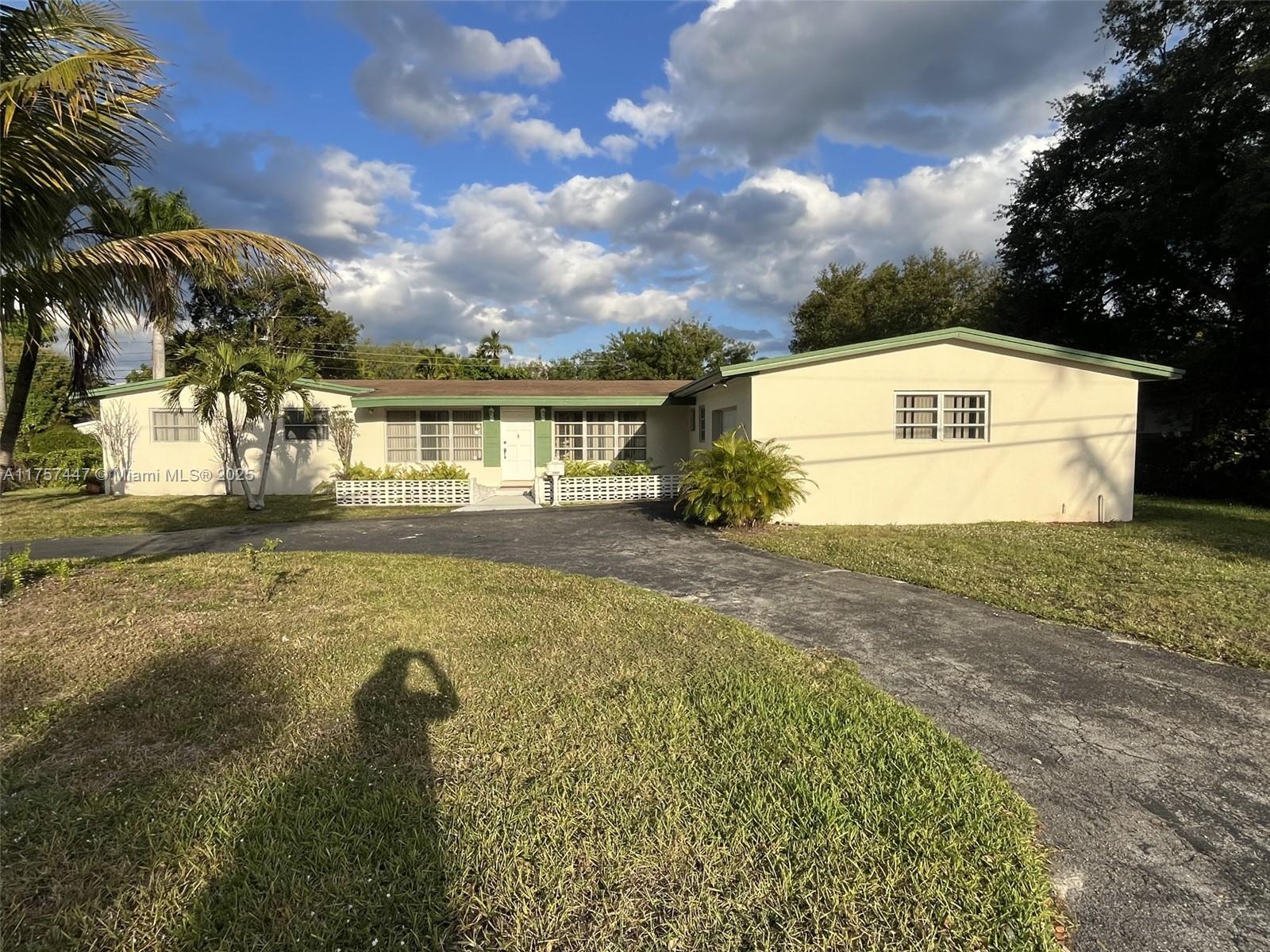 Discover a spacious 5 bedroom with 3 bath home with a functional split floor plan design. It is an open concept design. Master bedroom features a vanity room, walk-in closet, and separate water heater. Terrazzo floors throughout. Located within a short distance to Sunniland Shopping Center, Continental Park, and Whole Foods Plaza. Located near Baptist Hospital, Dadeland and Miami Dade College. Convenient to US1 and 826 Expressway