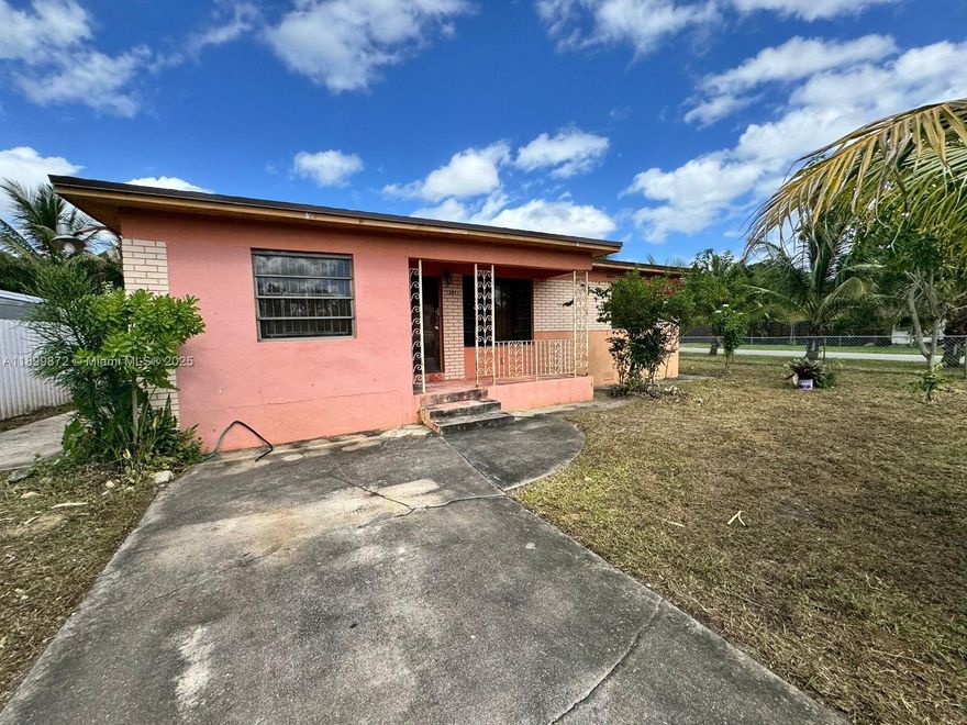 Attention investors and flippers! This handyman special in Opa-locka sits just steps from the new City Hall in one of Miami’s fastest-growing areas. Strong bones and a functional layout make it ideal for a high-return flip or rental project. Surrounded by solid comparables and neighborhood development. Convenient access to major highways, airport, and shopping. Don’t miss this rare opportunity in a rapidly transforming community!