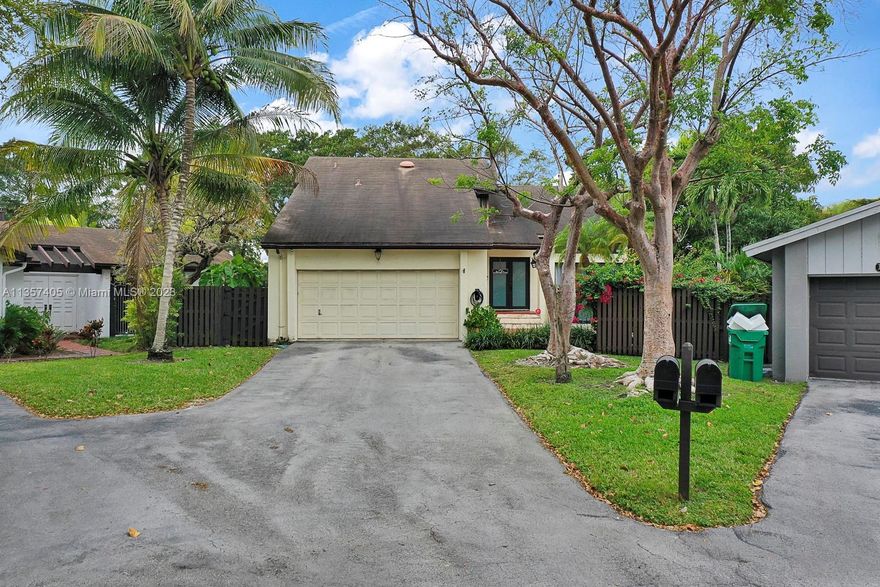 Furniture for sale!!! Come visit and fall in love with this beautiful home with vaulted ceilings in the heart of Kendall and minutes away from the Turnpike. The property offers an open concept on the 1st floor, formal dining and living area, family/game room and a full bathroom. The 2nd floor offers a large master bedroom with a balcony and walk-in closet. Many upgrades done between 08/21 and 06/22: beautiful wood flooring throughout the entire house, impact windows/doors, new kitchen with quartz countertops and new stainless-steel appliances, new A/C unit, new water heater, Comcast alarm system, Tesla charger, garage cabinets. This home is located in the Crossings community that offers multiple amenities including a clubhouse, pools, Gym, tennis and basketball courts, and more. CALL TODAY