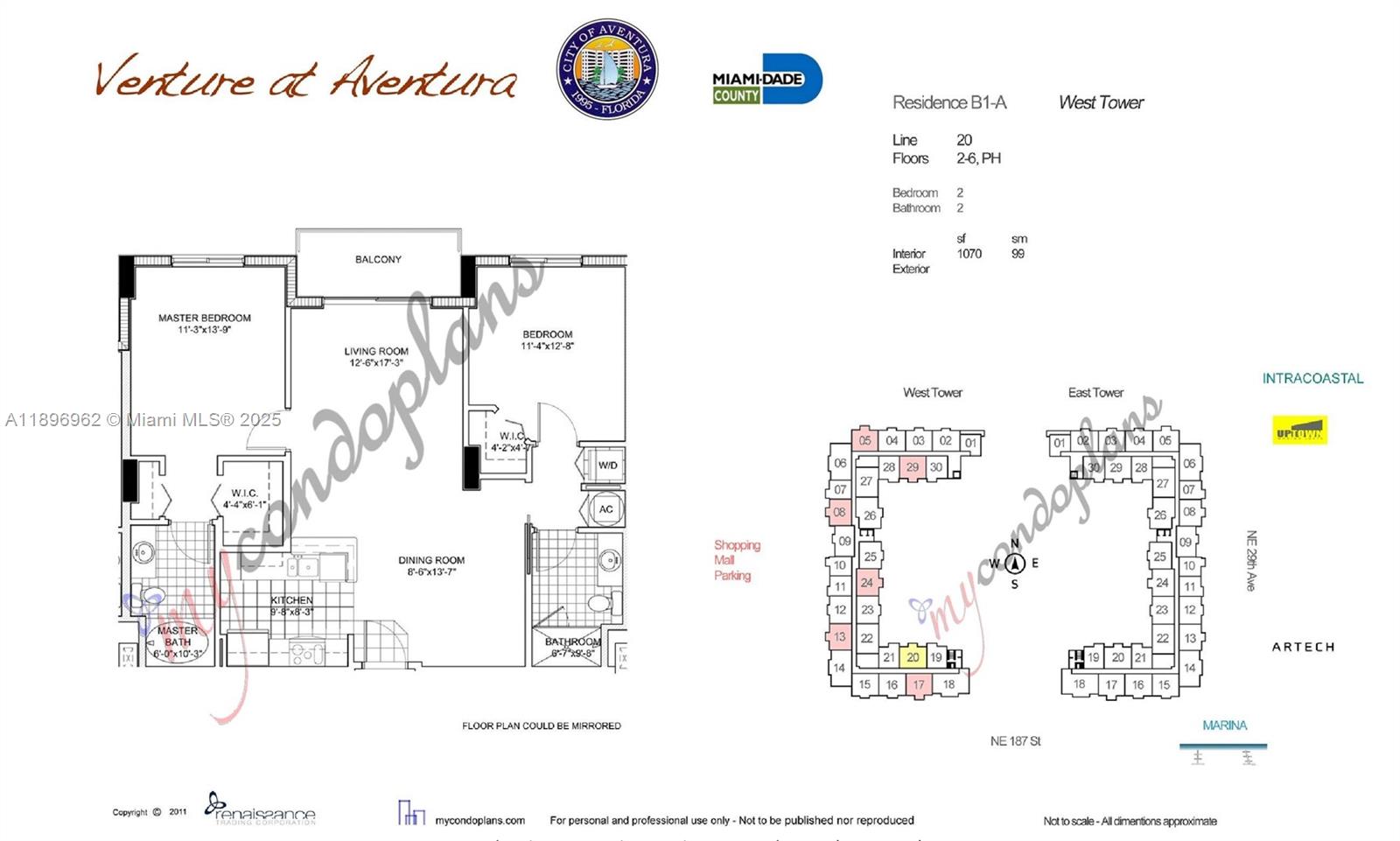 VENTURE AT AVENTURA WEST - Residential