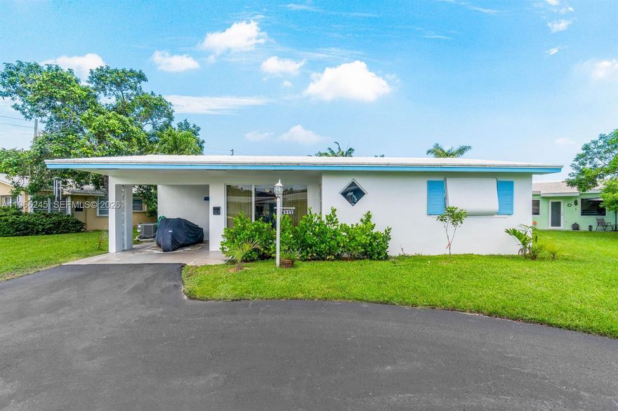 Do not miss out on this rare opportunity to own this beautifully updated 2 Bdrm, 1 bath in the peaceful 55+ community of Sheridan Lakes! This home is just minutes from I95, TY park and Joe DiMaggio hospital. It features covered carport parking, new impact windows and doors throughout, new floors, remodeled eat-in kitchen and elegantly redone bathroom. Amenities in this community include pool, clubhouse and gym. Seller is motivated. Bring your buyers!