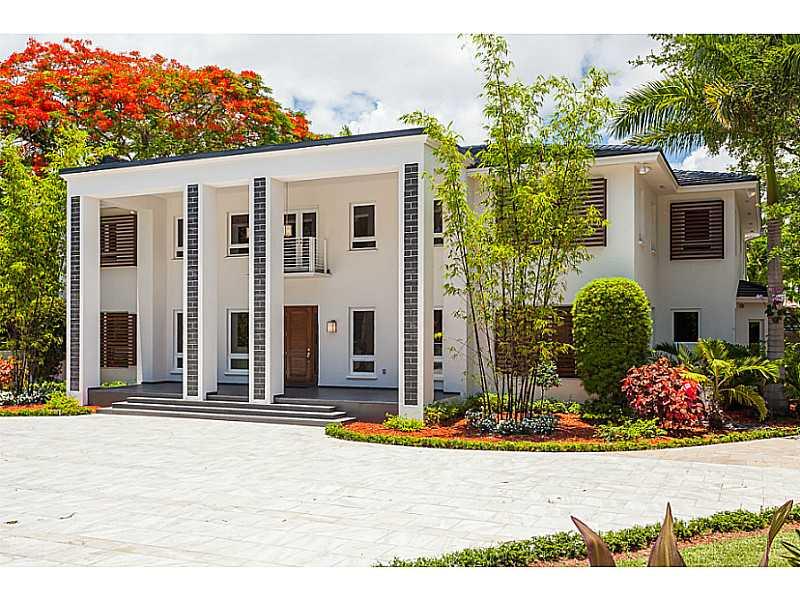 A "Miami Modern" home in Ponce/Davis Estates, one of the most sought after neighborhoods in Miami has been fully & beautifully renovated & awaits a discerning new owner. This 1 acre estate will impress from the moment you drive thru its gates. Italian-Im ported Mia Cucina kitchen & vanities are state of the art. Impact windows & elevator provide easy living. New pool & spa adjoin guest house & summer kitchen. Two family rooms plus game room & home office add to this idyllic compound, not to be​​‌​​​​‌​‌​​​‌‌​​​‌‌‌​​‌​​‌‌​​​​ missed.