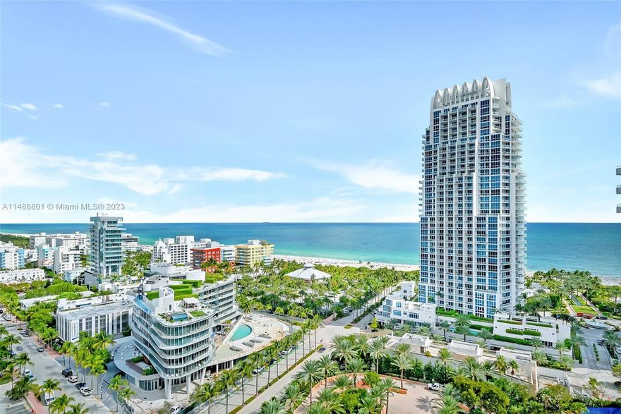 REDUCED! Stunning views of the beach, Ocean, Bay, Miami Skyline & South Pointe Park with two private terraces to enjoy both sunrise & sunset views. 
 Located in the desirable South of Fifth neighborhood, steps away from the beach, park and iconic 5-star restaurants including Joe’s Stone Crab, Milos, Smith & Wollensky, Carbone & more. 
 Full-Service Luxury Building with Five Star Amenities: 24/7 valet & concierge, SPA & Fitness Center, 2 pools, tennis & pickleball courts. 
 All special assessments have been paid in full. 
 Rare opportunity to also buy apartment 2001 next door & combine both units to create a 4,510 sq ft home with private elevator entrance!