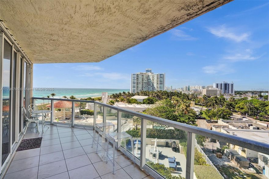 Enjoy breathtaking ocean views, a spacious balcony, modern kitchen, and luxury amenities. Located steps from the sand in a full-service building with pool, gym, and 24/7 security. Perfect for beachside living or investment. Don’t miss out!