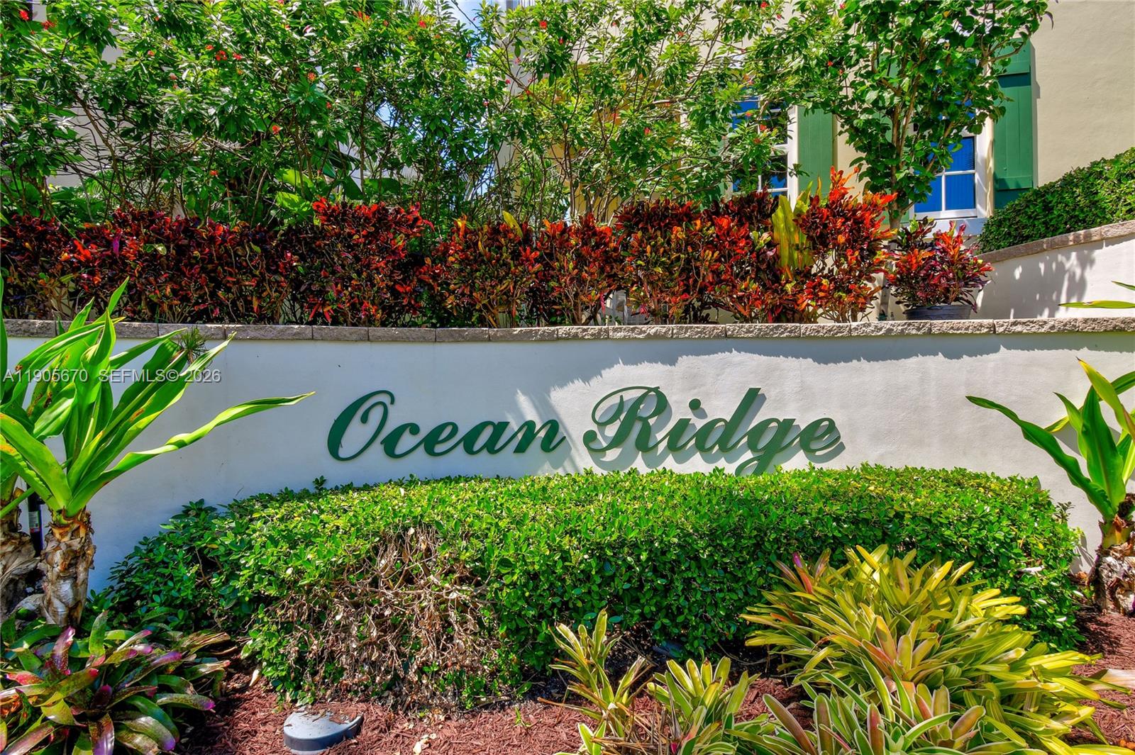 OCEAN RIDGE AT JUNO BEACH - Residential