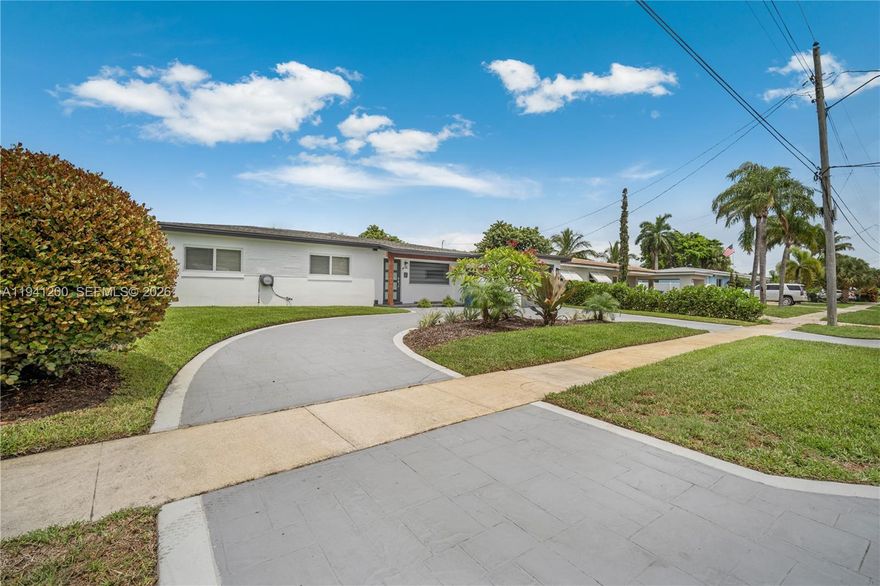 Come home to this well maintained property on the water with a private dock in a sought out for area. No fixed bridges on the water commute. New kitchen outside for entertaining your guests and family. the home is updated and can come furnished if you wish.