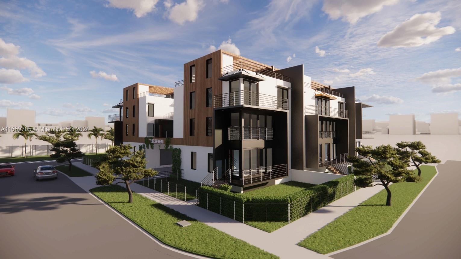 Rare opportunity to build in the booming Hollywood submarket. The sale of this parcel includes a full set of approved plans for 7 luxury three-story townhomes as well as a site approved set of plans for an 18 unit residential building. Build a long lasting asset in a central location close to all major highways, beaches, entertainment, 15 minutes from Downtown Fort Lauderdale, 25 minutes from Downtown Miami. Strong rental market if you wish to keep, or could individually folio and sell each unit at a premium.
Seller is willing to entertain a joint venture offer as well. Full set of plans available for review upon request. Any questions please reach out to listing agent or co-listing agent.