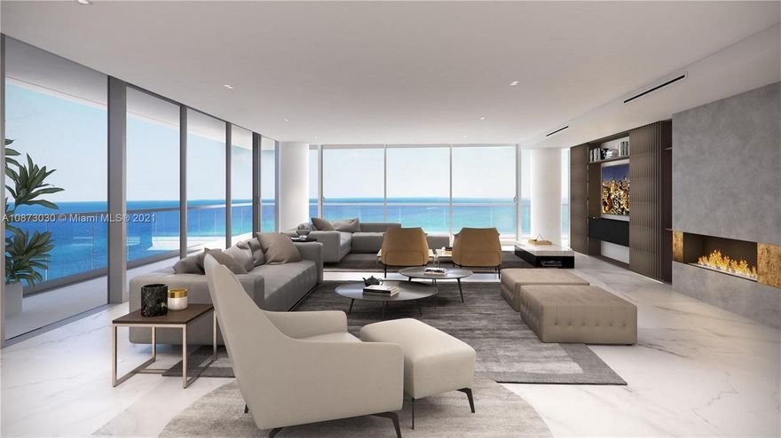Spectacular & move-in ready, with approx. $2M in improvements, flow-through custom residence with unobstructed views of the Ocean & the downtown Miami skyline.  Professionally designed combined residence at the coveted Oceana Bal Harbour.  Penthouse floorplan offers a flow through layout delivering amazing & premier views from the Atlantic Ocean to the Downtown Miami skyline & further north to Ft. Lauderdale.  The expansive master suite is complete with an Ornare boutique style walk-in closet and unparalleled spa-like marble clad master bath. Oceana Bal Harbour resort-style amenities with 24-hour concierge, security, pool and beach service, world-class spa and gym, cabanas’ tennis courts, movie theatre and poolside cafe by Stephen Starr. Owner willing to consider potential trade.