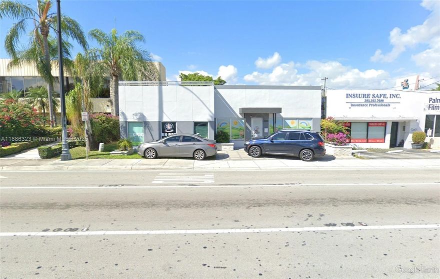 Single tenant office building along the Red Road Corridor in Miami-Dade County across the street from Coral Gables. 100% leased income producing. Near Coral Gables Hospital and Nicklaus Children's Hospital. Other uses permitted including most medical, office, retail and restaurant. New roof