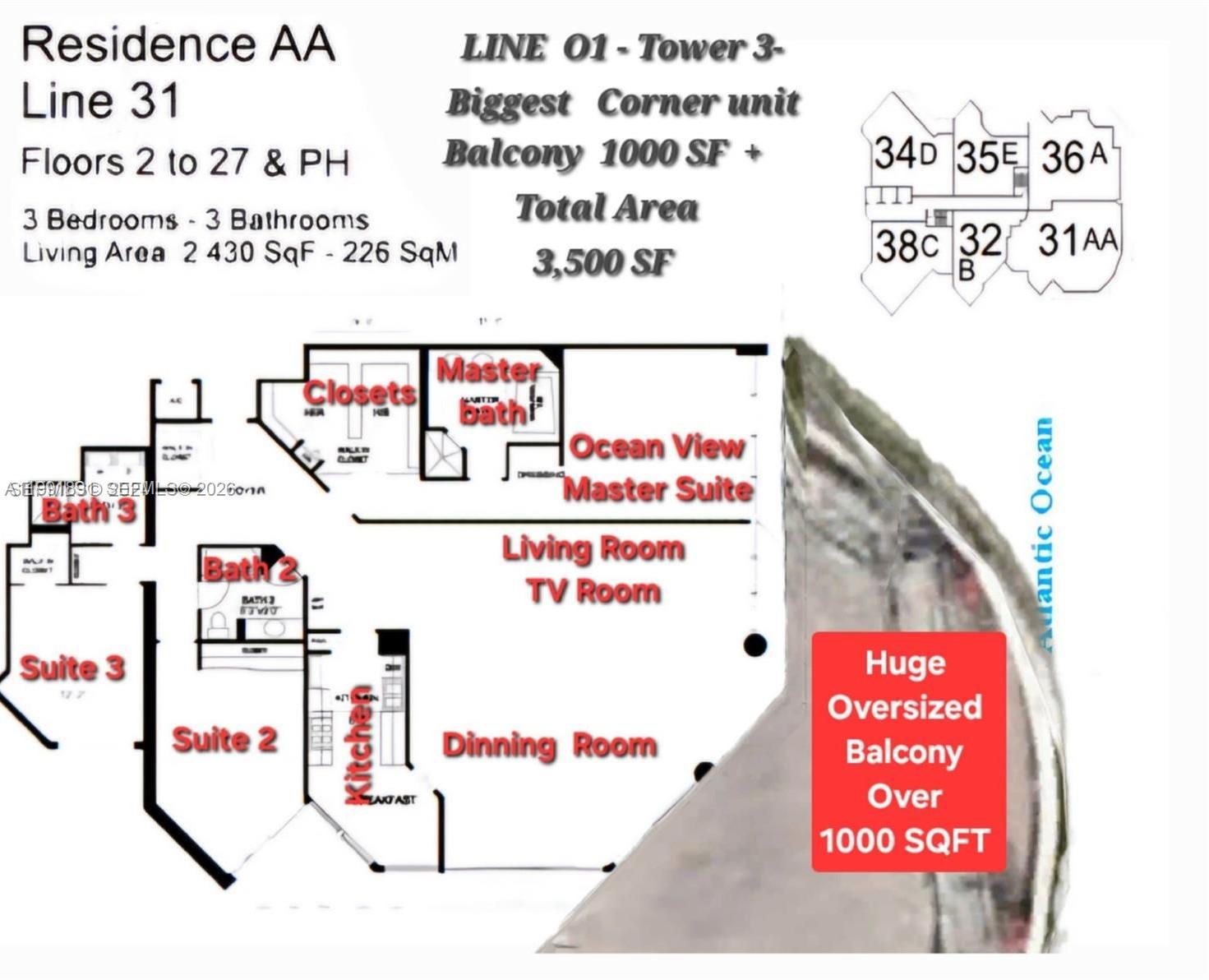 OCEANIA III CONDO - Residential