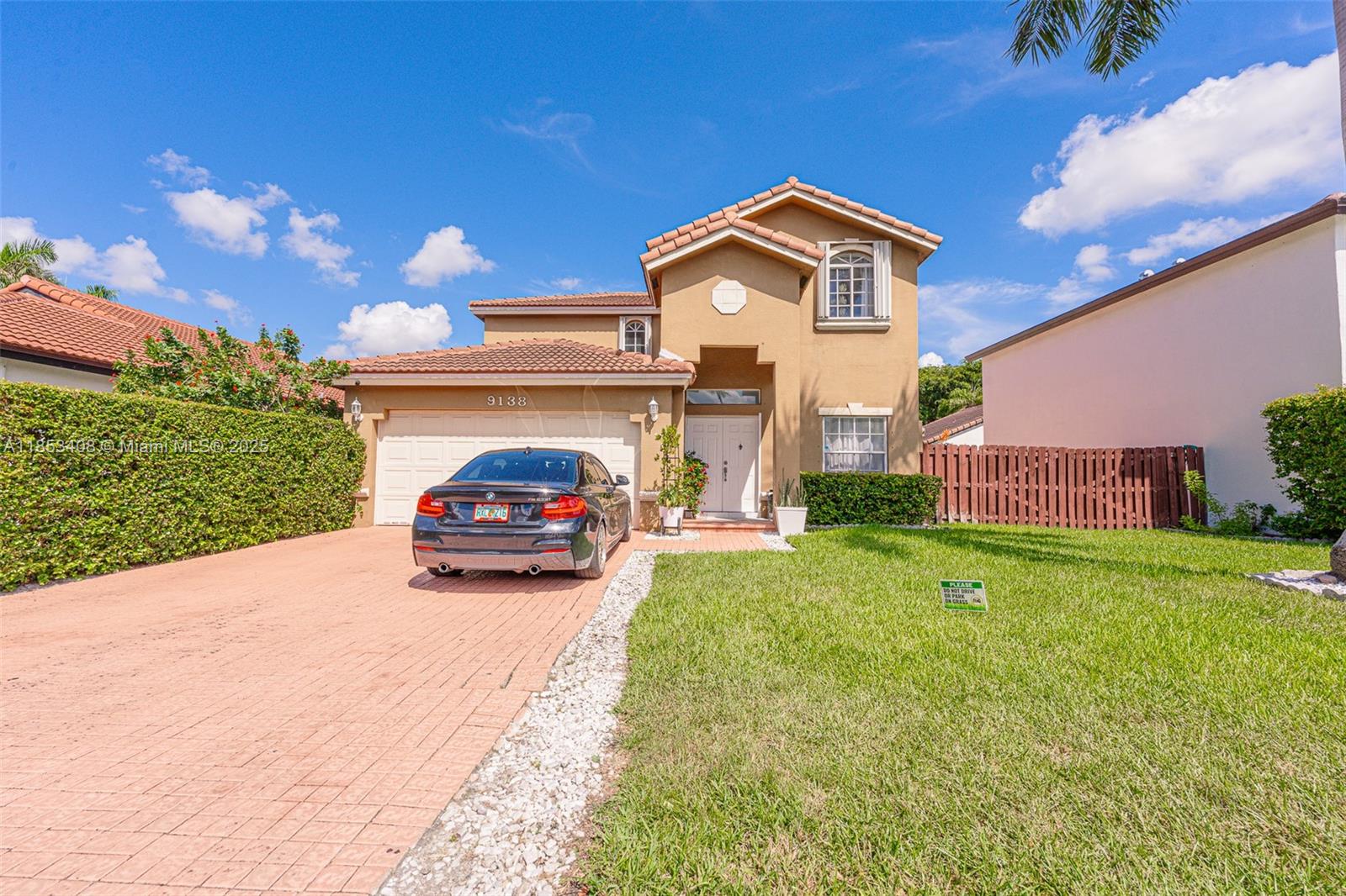 Beautiful 4 bdrms 3bths home with remodeled kitchen and baths. Tiles throughout the first floor and wood on the second makes this an exceptional home to live. Kitchen has stainless steel appliances and granite countertops. Master bedroom comes complete wit h Master Bath, tub and shower. Located within minutes to schools and shopping centers.