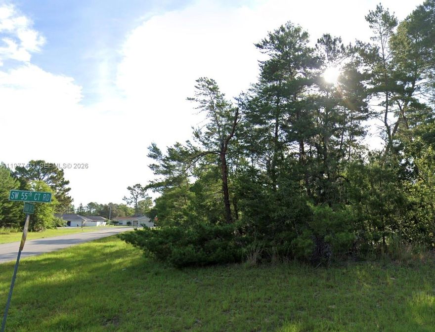 PRIME CORNER 0.32-ACRE BUILDABLE LOT LOCATED IN THE RAPIDLY GROWING MARION OAKS COMMUNITY—AN EXCELLENT OPPORTUNITY TO BUILD YOUR DREAM HOME OR INVEST IN A DEVELOPING AREA. CONVENIENTLY LOCATED NEAR I-75, OCALA DOWNTOWN SQUARE, AND STATE ROAD 200, PROVIDING QUICK ACCESS TO SHOPPING, DINING, MEDICAL FACILITIES, AND EVERYDAY AMENITIES. ENJOY NEARBY THE BEAUTIFUL RAINBOW RIVER JUST ABOUT 30 MINUTES AWAY. DON’T MISS THE CHANCE TO SECURE LAND IN ONE OF OCALA’S EXPANDING COMMUNITIES. AVAILABLE NOW!