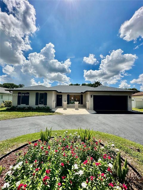 A home in Coral Springs