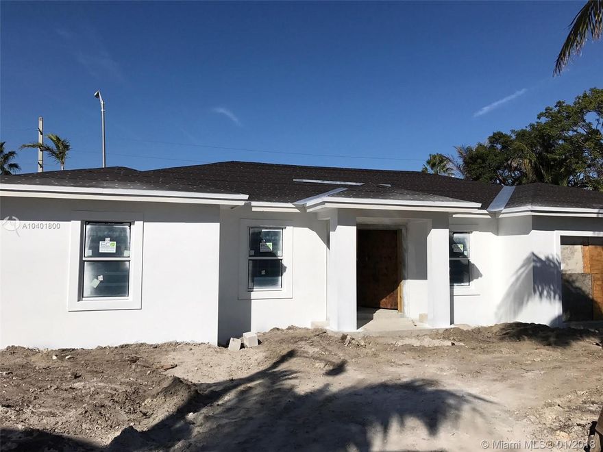 New Construction! This beautiful 3bedroom/ 2 bath home will feature a spacious open kitchen, family room, formal dining room, stainless appliances, impact windows and doors, covered terrace and a 2 car garage. Everything is NEW as  provide for many years of worry free enjoyment to the owner. Within a vey short distance of  highly desired, A rated, Coral Reef High School. Just minutes from The Falls, Dadeland, Jackson South, and major highways. Situated in quiet, safe and up and coming family oriented neighborhood. Within walking distance of Palmetto Golf Course. Option for a 4th bedroom is available. Don't miss out on this new home!  Owner can pick finishes.