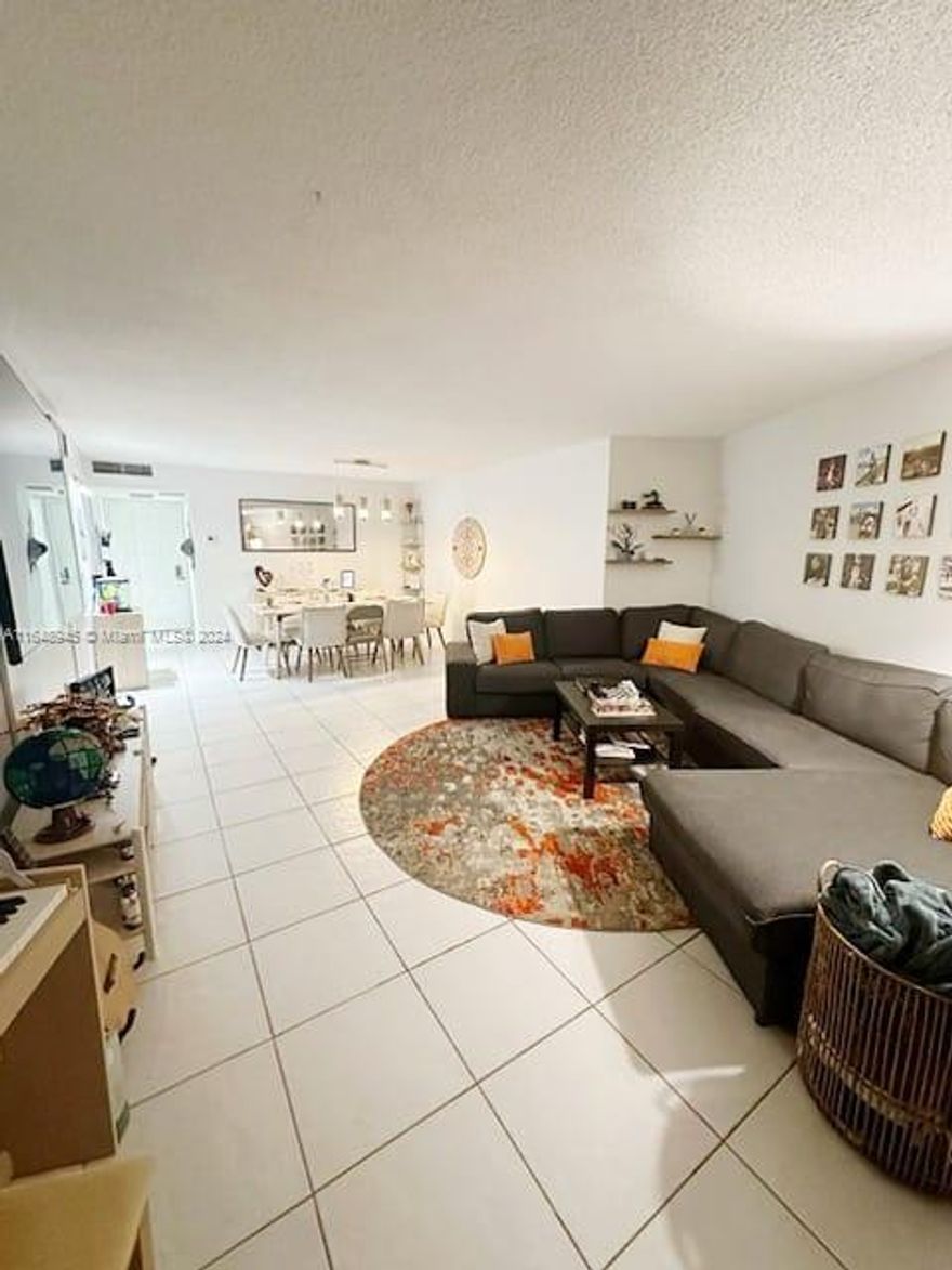 Very Nice, and Cozy apartment on the 4 floor with a superb location in the Heart of Emerald Hills this 1 bedroom and 1 and a half bathroom apartment is very ample almost 900 feet with a very nice Balcony, close to Restaurants,Supermarkets, House of Worship,besides all that this Beautiful Community offers 2 Heated Pools a Gym, and a Club House definitely a must see Apartment  there is a Total Renovation of the building that will Greatly Increase the Value of this Apartment,the Unit is Rented and the Lease will be honored