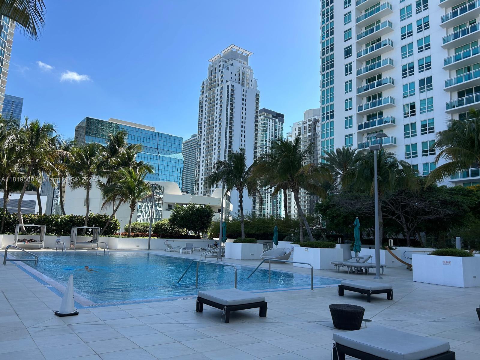 Rental Property at 950 Brickell Bay Dr 3402, Miami, Broward County, Florida - Bedrooms: 1 
Bathrooms: 1  - $3,000 MO.